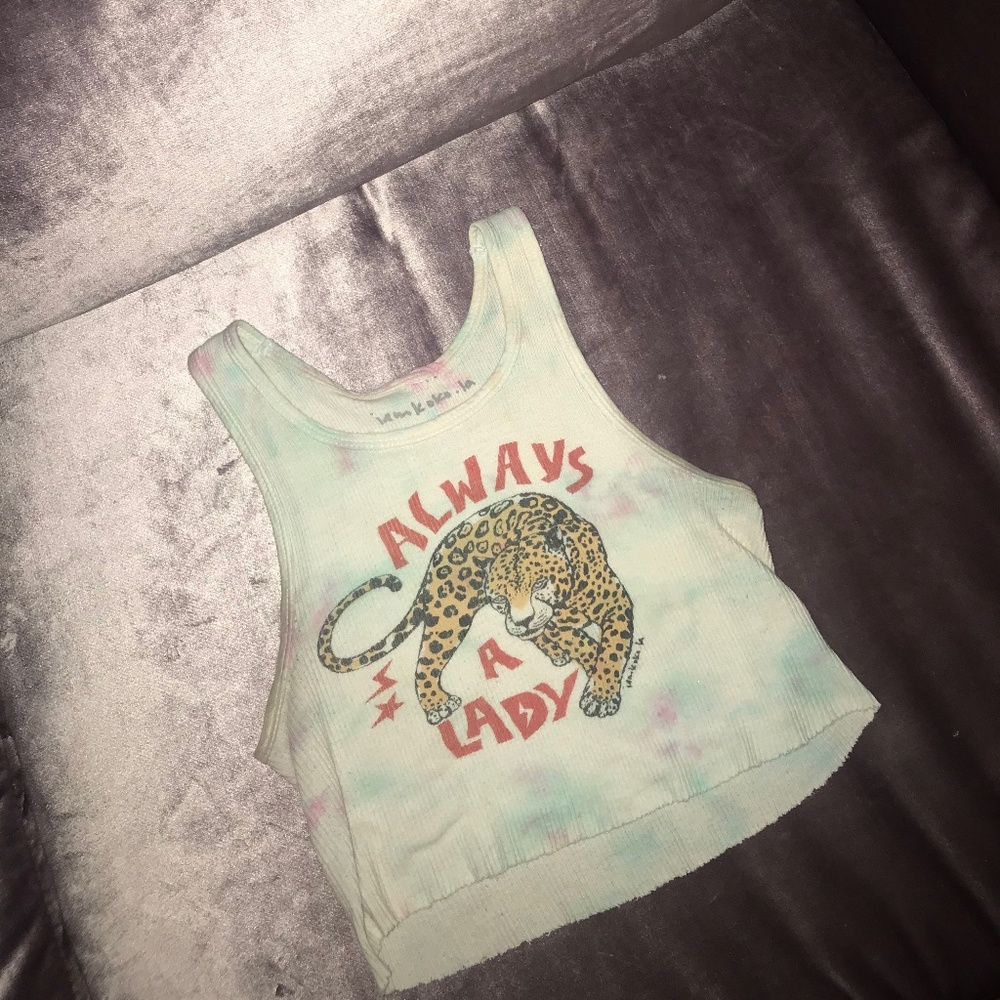 Addison Rae 'always a lady' cropped tank
